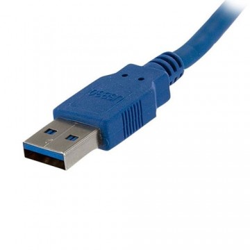 USB Kabelis Startech USB3SEXT1M           USB A Zils