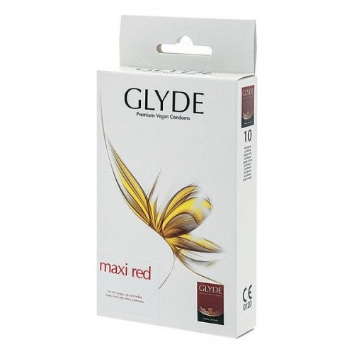 Презервативы Glyde Maxi Red 19 cm Нет Ø 5,6 cm image 1