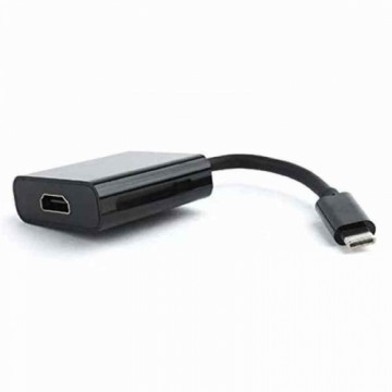USB C uz HDMI Adapteris GEMBIRD WNP-RP300-01 4K Ultra HD USB-C 3.1 Melns