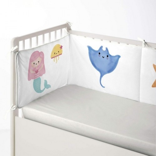 Mazuļa gultas aizsargs Cool Kids Mermaid (60 x 60 x 60 + 40 cm) image 1