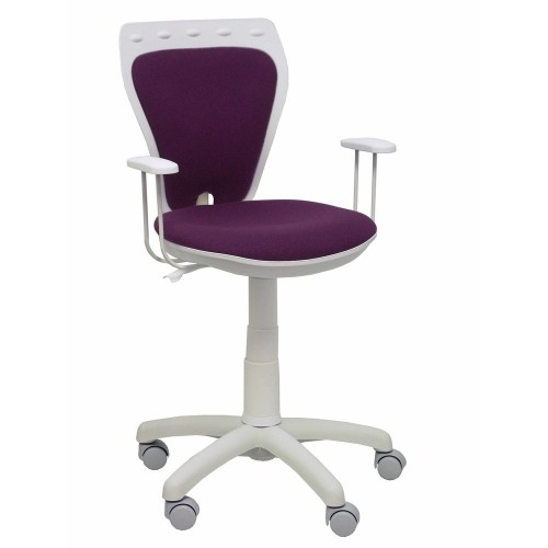 Офисный стул Salinas Piqueras y Crespo LB760RF Молодженый Белый Фиолетовый image 1