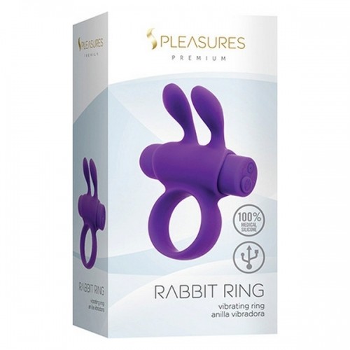 Dzimumlocekļa Gredzeni S Pleasures Rabbit Violets image 2