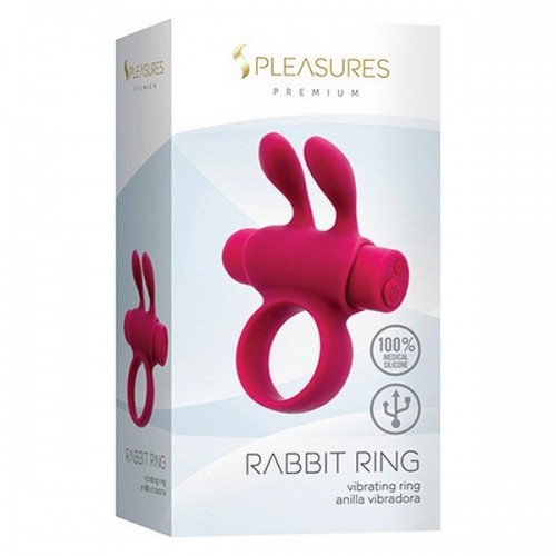 кольца на пенис S Pleasures Rabbit Розовый image 2