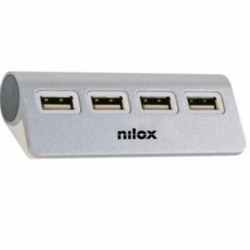 USB Centrmezgls Nilox NXHUB04ALU2