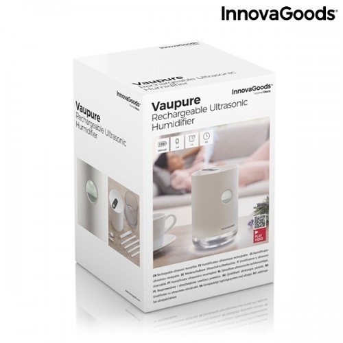 Uzlādējams ultraskaņas mitrinātājs Vaupure InnovaGoods image 2