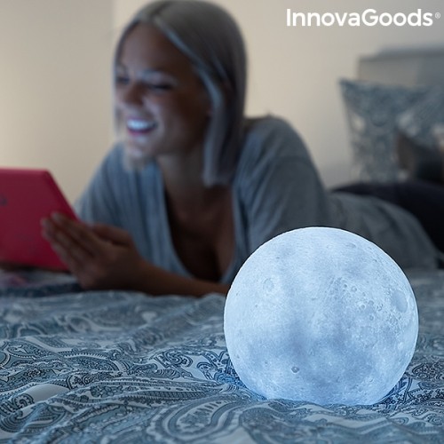Uzlādējamo LED Lampu Mēness Moondy InnovaGoods image 4