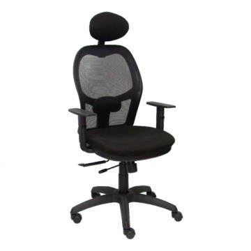 Офисный стул с изголовьем Jorquera  Piqueras y Crespo I840CTK Чёрный