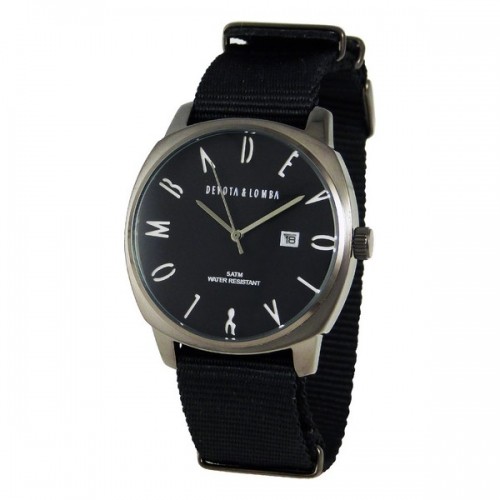 Мужские часы Devota & Lomba DL008MSPBK-01BLACK (42 mm) (Ø 42 mm) image 1