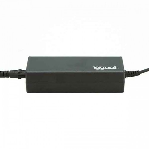 Зарядное устройство для ноутбука iggual IGG316986 90 W Чёрный image 1