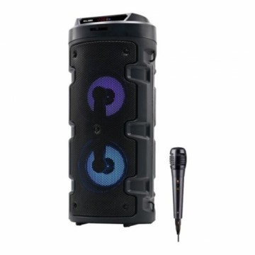 Bluetooth Skaļrunis ar Karaoke Mikrofonu ELBE ALT-88 10W Melns