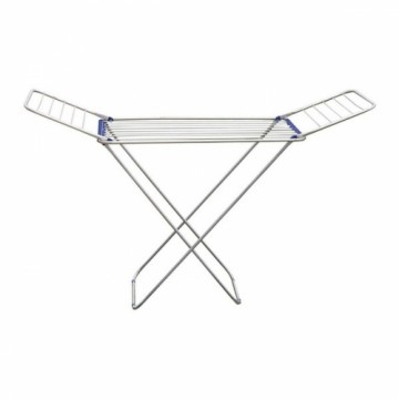 Bigbuy Cleaning Salokāms drēbju pakaramais Alumīnijs Sudrabs (18 M)
