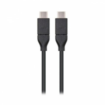 USB-C 3.1 Kabelis NANOCABLE 10.01.4101 Melns (1 M)