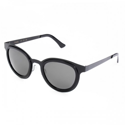 Солнечные очки унисекс LGR FELICITE-BLACK-01 Чёрный (ø 47 mm) image 1