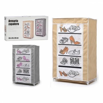 Bigbuy Home Apavu plaukts Drāna (7 x 29 x 56,5 cm)