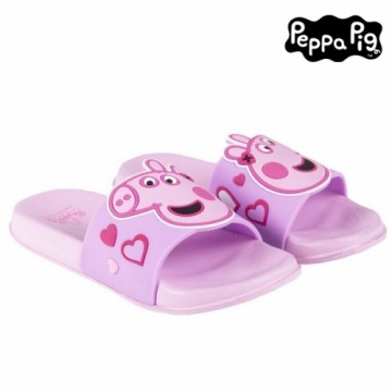 Pludmales sandales za djecu Peppa Pig Rozā