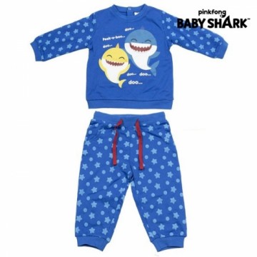 Zīdaiņa Sporta Tērps Baby Shark Zils