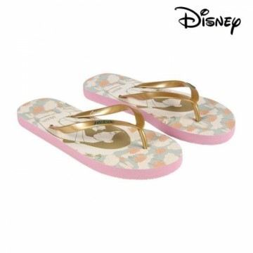 Pludmales sandales sievietēm Princesses Disney 74434 Bēšs Bronza