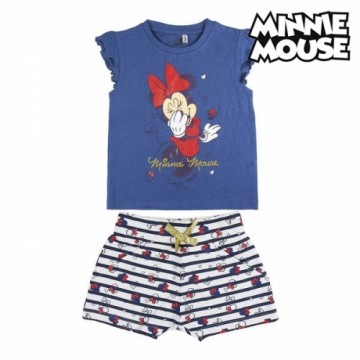 Drēbju komplekts Minnie Mouse Zils Balts