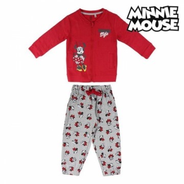 Bērnu Sporta Tērps Minnie Mouse 74789 Sarkans