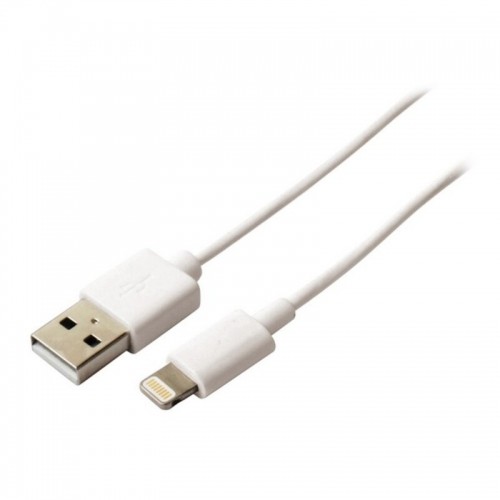 USB uz Lightning Kabelis Contact (1 m) Balts image 1