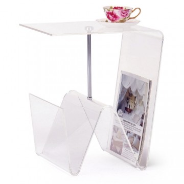 Журнальный стол DKD Home Decor Прозрачный Акрил Металл (40 x 30 x 44 cm)