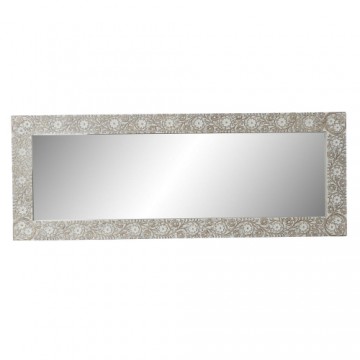 Sienas spogulis DKD Home Decor Balts Mango koks Koks MDF (170 x 3 x 63 cm)