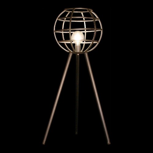 Galda lampa DKD Home Decor Metāls Gris Oscuro (50 x 50 x 98 cm) image 4