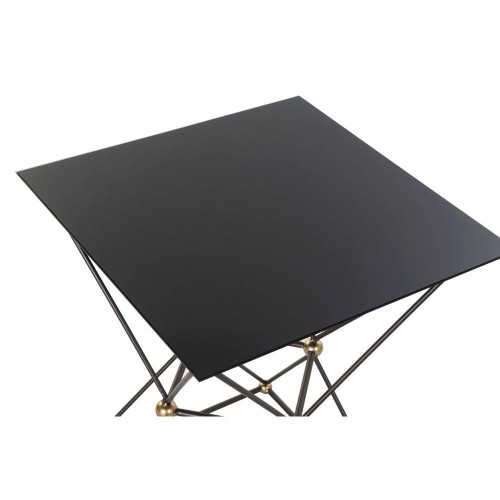 Вспомогательный стол DKD Home Decor Металл Стеклянный (45 x 45 x 55.5 cm) image 2