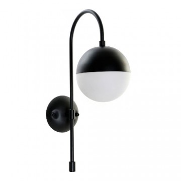 Sienas gaisma DKD Home Decor Metāls Stikls Moderns (15 x 31 x 48 cm)