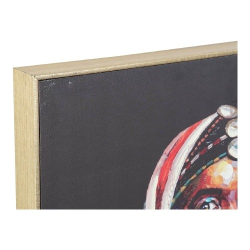 Glezna DKD Home Decor Canvas Āfrikas vīrietis (2 pcs) (60 x 5 x 120 cm) image 3
