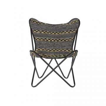 Krēsls DKD Home Decor Kokvilna Dzelzs (74 x 65 x 90 cm)