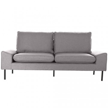 Dīvāns DKD Home Decor Pelēks Poliesters Metāls (200 x 84 x 84 cm)