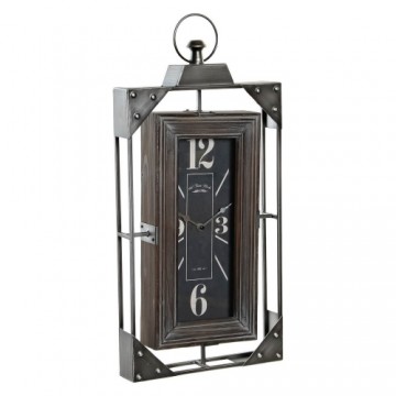 Sienas pulkstenis DKD Home Decor Loft Koks Dzelzs (29 x 6.5 x 61 cm)