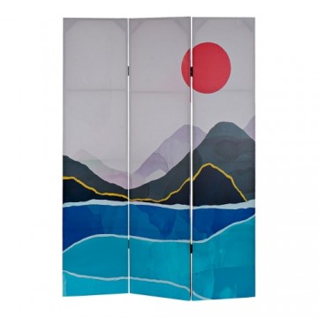 Aizslietnis DKD Home Decor Canvas Koks MDF (120 x 2.5 x 180 cm)