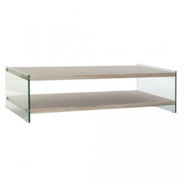 Centrālais galds DKD Home Decor Stikls Koks MDF (130 x 65 x 35.5 cm)