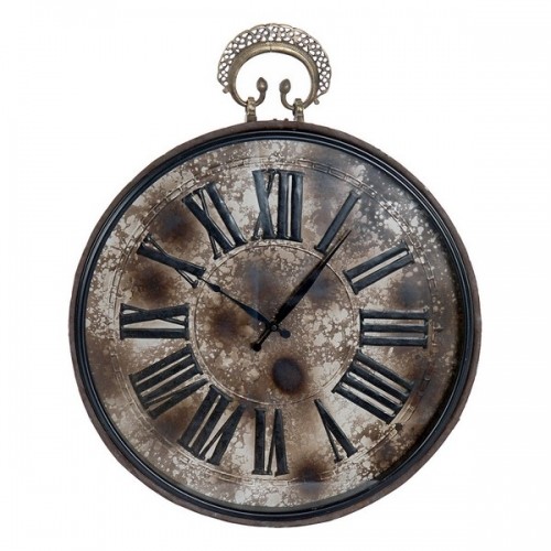 Настенное часы DKD Home Decor Стеклянный Железо (42 x 23 x 63 cm) image 1