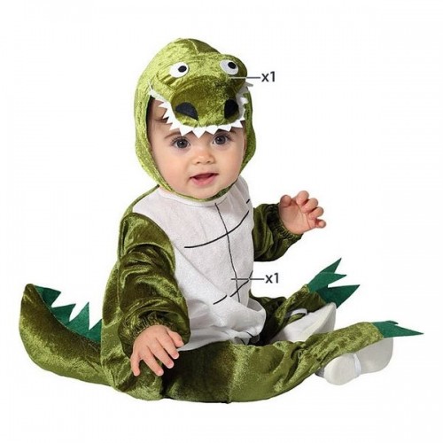 Bigbuy Carnival Svečana odjeća za bebe Krokodils image 2