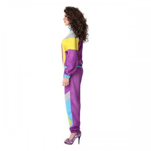 Bigbuy Carnival Маскарадные костюмы для взрослых 80-е годы Фиолетовый image 2