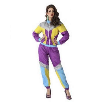 Bigbuy Carnival Маскарадные костюмы для взрослых 80-е годы Фиолетовый