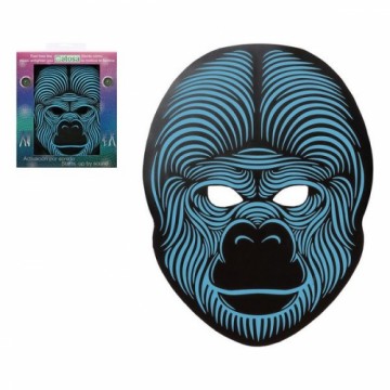Bigbuy Carnival Maska LED Gorilla