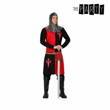 Bigbuy Carnival Маскарадные костюмы для взрослых Рыцарь крестовых походов Чёрный Красный (2 Pcs)