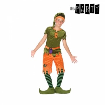 Bigbuy Carnival Маскарадные костюмы для детей Гоблин Зеленый Оранжевый (6 Pcs)
