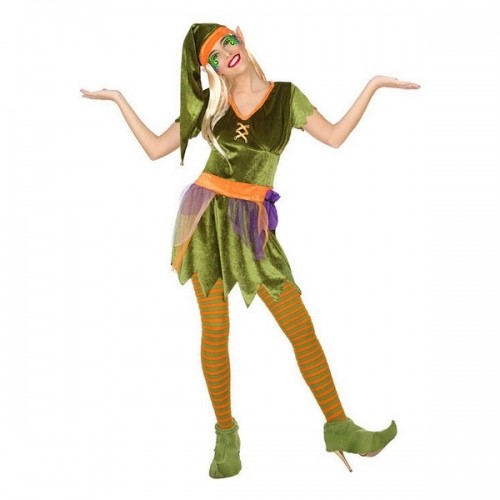 Bigbuy Carnival Маскарадные костюмы для взрослых Гоблин Зеленый (4 Pcs) image 1