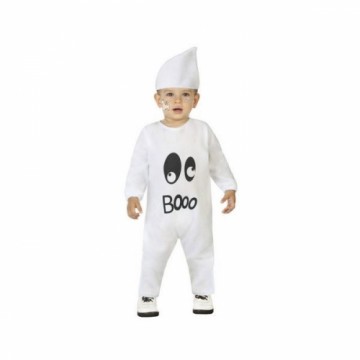 Bigbuy Carnival Маскарадные костюмы для младенцев Призрак Белый (2 Pcs)