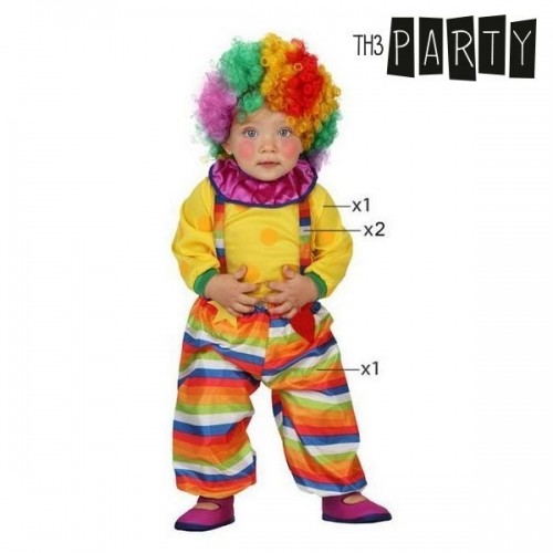 Bigbuy Carnival Svečana odjeća za bebe Klauns (3 Pcs) image 2