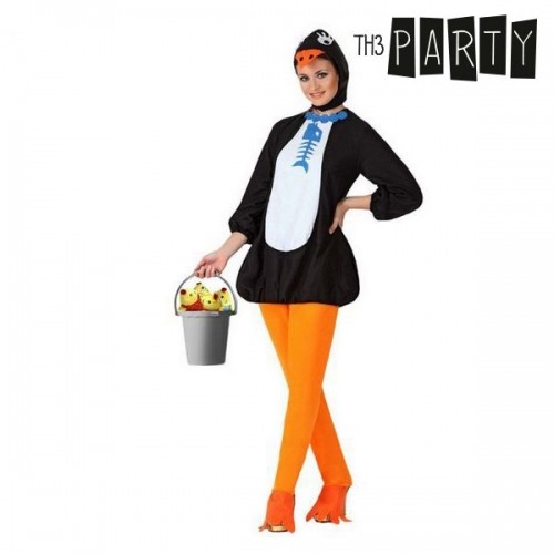 Bigbuy Carnival Svečana odjeća za odrasle Pingvīns image 1