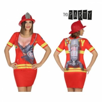 Bigbuy Carnival Рубашка для взрослых 6667 Пожарница