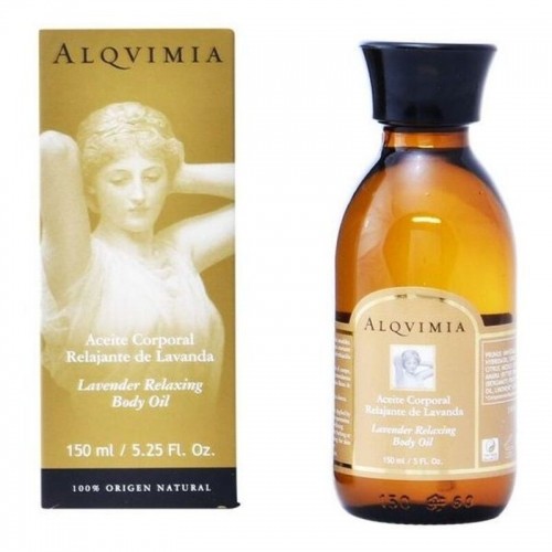Nomierinoša ķermeņa eļļa Lavender Oil Alqvimia (150 ml) image 1