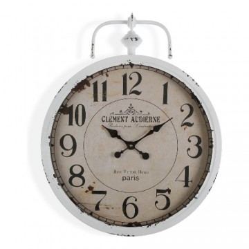 Bigbuy Home Sienas pulkstenis Rustic Metāls (6 x 60 x 48 cm)