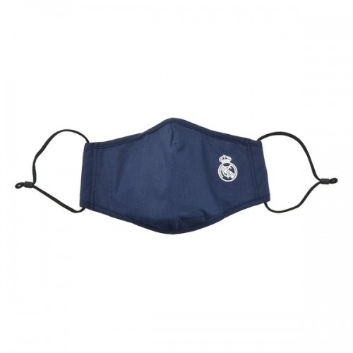 Atkārtoti lietojama auduma higiēnas maska Real Madrid C.F. Bērnu Zils image 1